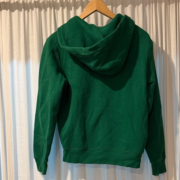 Polo by Ralph Lauren Kids Green Hoodie with Yellow Logo - Picture 5 of 6